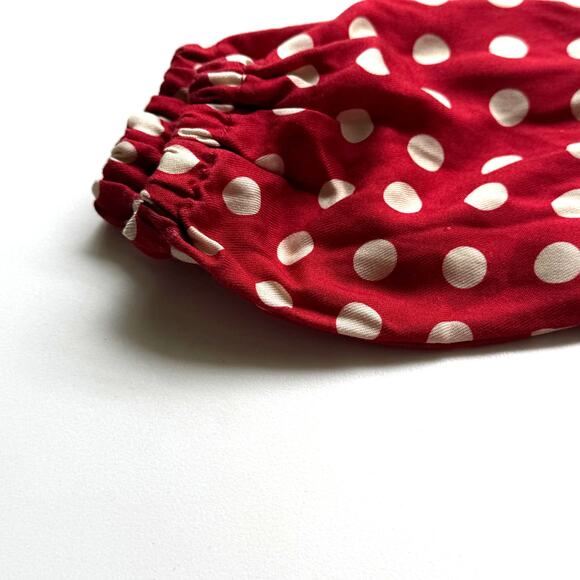 Monnalisa Dress Girls Sz 10Y Polka Dot Pleated Trapeze Style - Picture 11 of 12